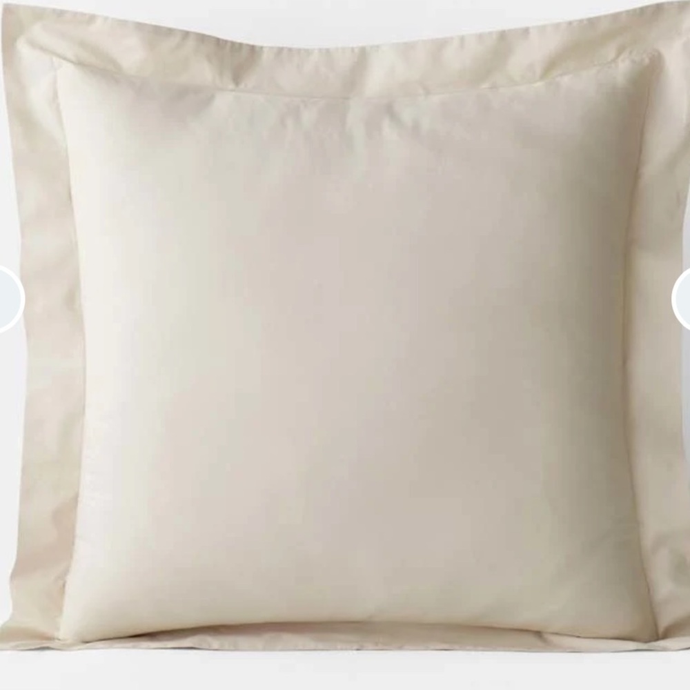 The Company Store Legends Hotel Euro Shams in Oatmeal